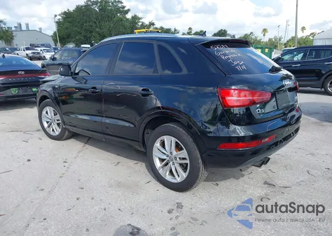 2018 Audi Q3 2.0T Sport Premium from USA, damaged, VIN WA1ECCFS1JR026010